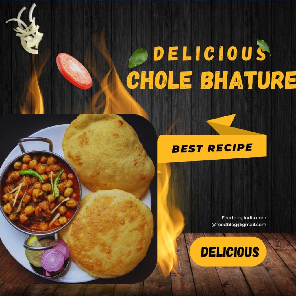 chole bhature
