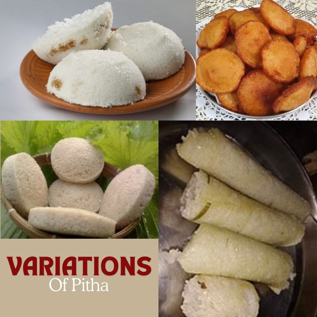 types of pitha