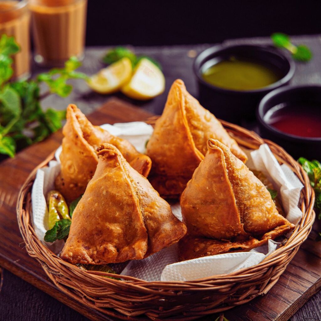 samosa serving style