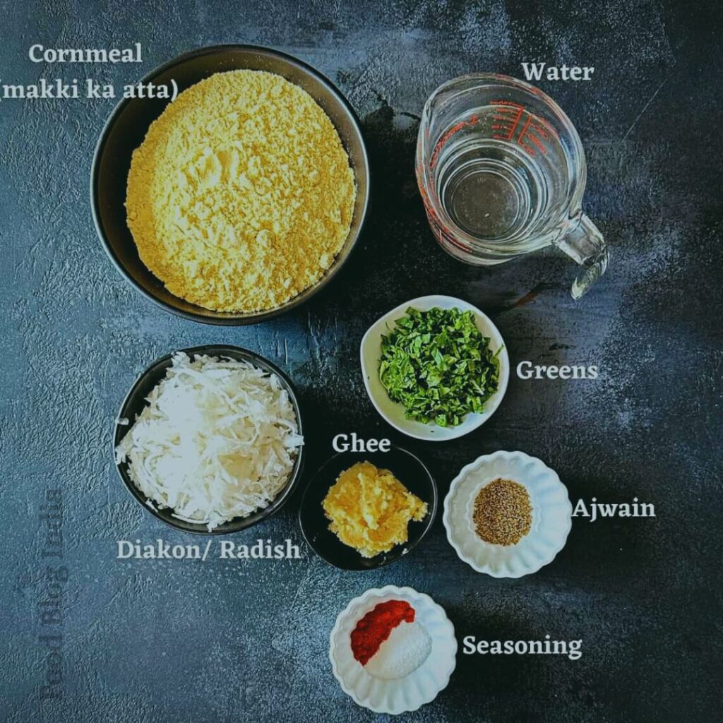 makki ki roti ingredients