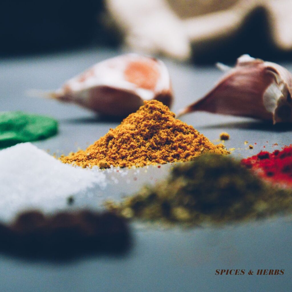 spices & herbs healthy for winter