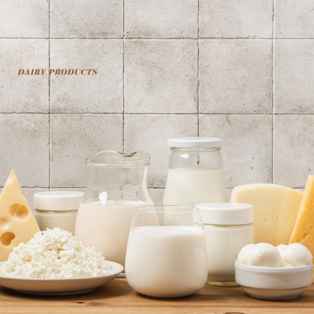 dairy products for winter