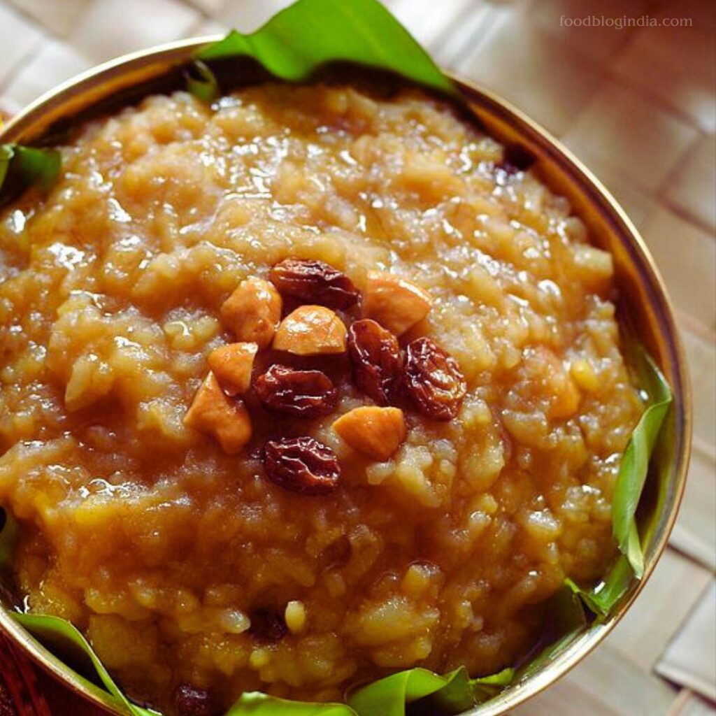 sweet pongal